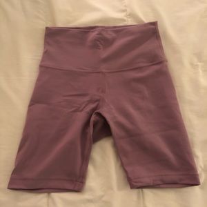 Lululemon Wunder Under Biker Shorts EUC